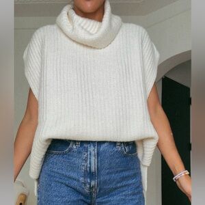 SPLENDID COWL NECK SWEATER - XS